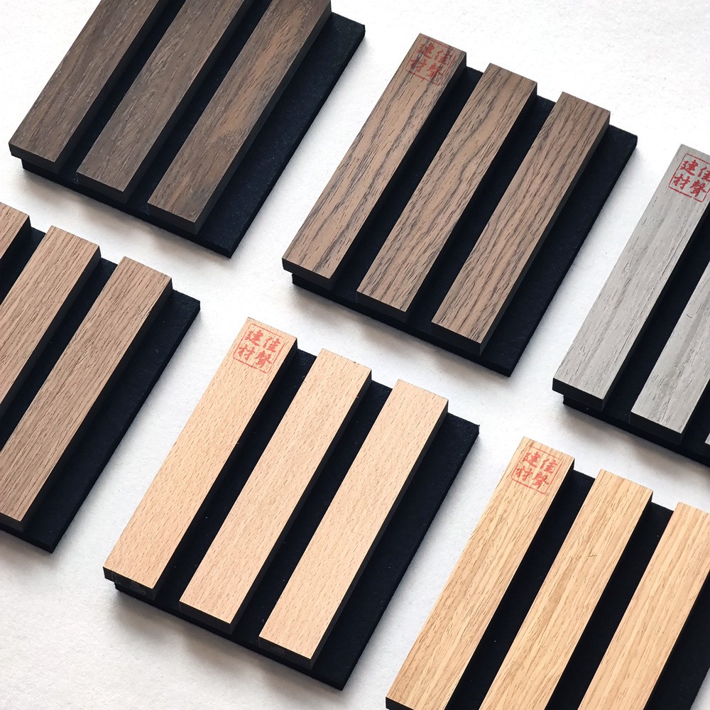 Рейкові декоративні панелі з поліестеру 2400×600 мм, натуральний шпон