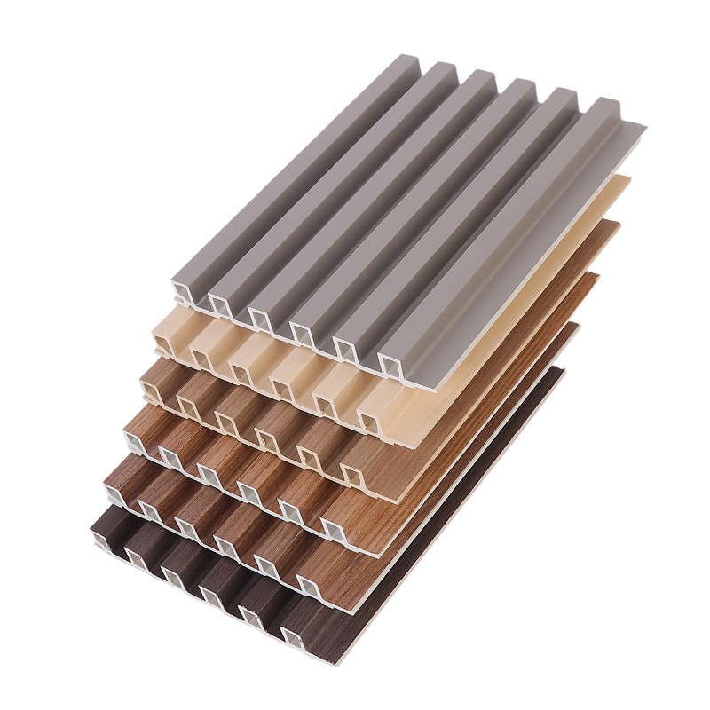 Настінні рейкові панелі WPC під дерево (бамбукове волокно, декоративна решітка, ламельні 3D панелі)