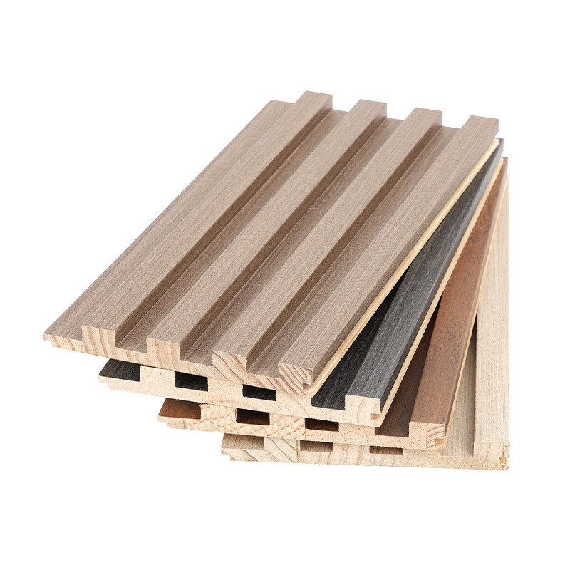 Настінні рейкові панелі МДФ 2750×145×17 мм (декоративні ламелі під дерево / однотонні / текстура “шкіра”)