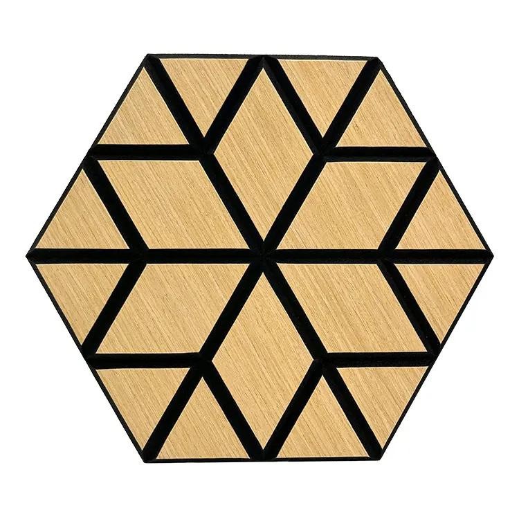 Акустичні 3D панелі 600×600 мм (МДФ / декоративне покриття)