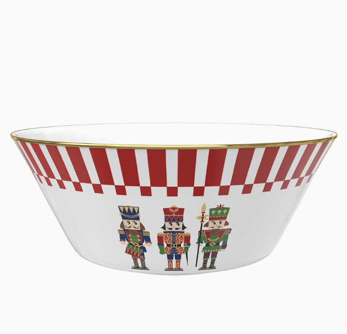 Керамічна глибока тарілка з кістяного фарфору, преміум серія з декоративним принтом 15 см