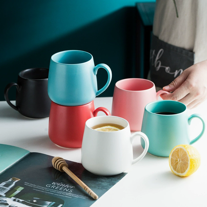 Кружка керамічна креативна матова у формі барабана