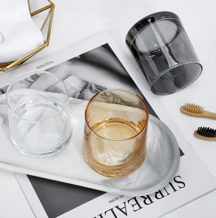 Керамічна склянка у мінімалістичному стилі, 250 мл