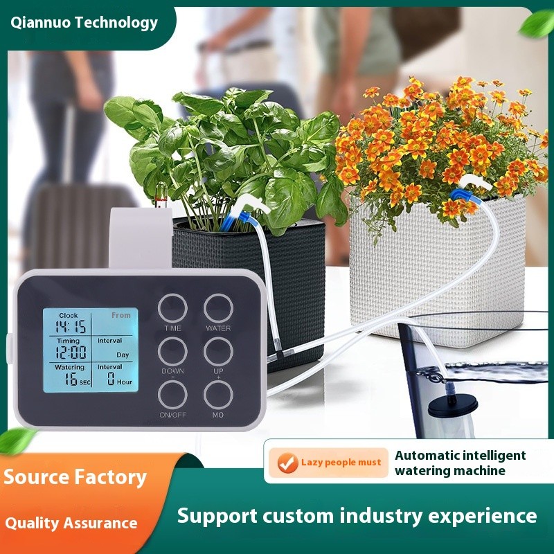 Автоматичний капельний полив з таймером та LCD-екраном