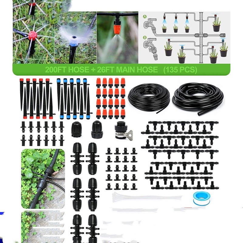 Автоматична система капельного поливу для саду та теплиці з мікророзпиленням