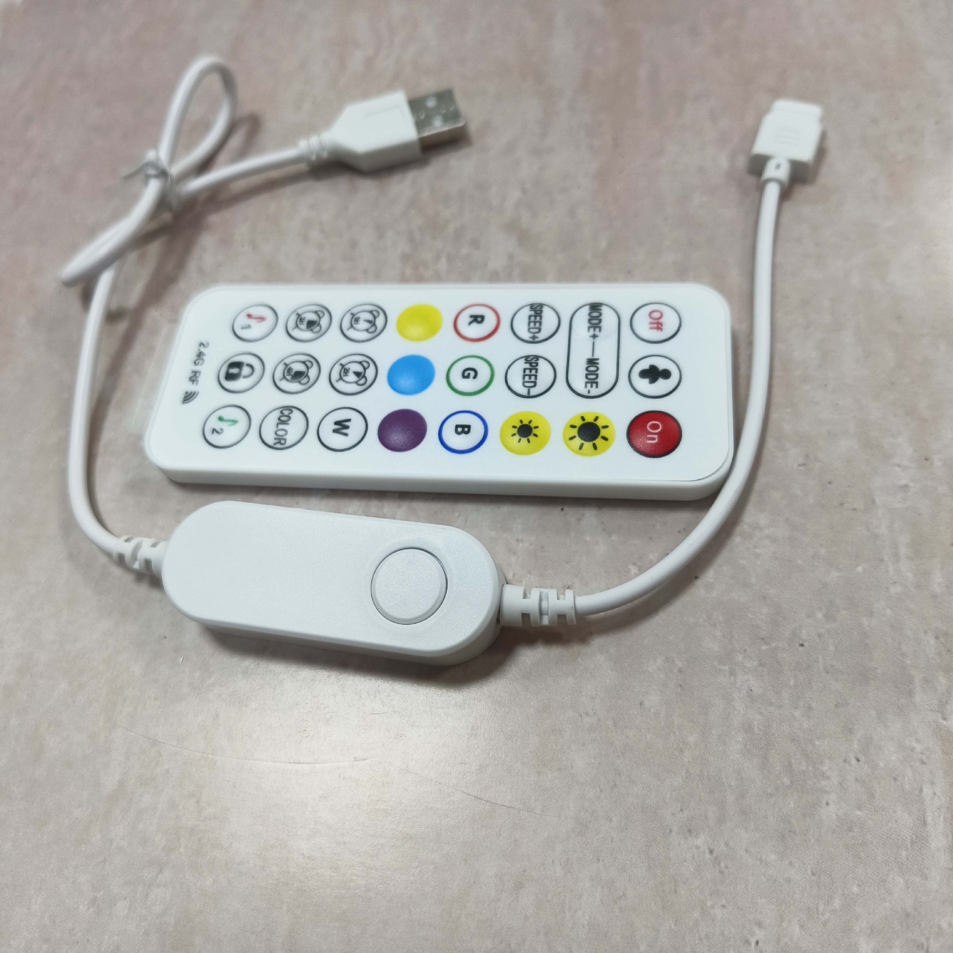 RGB Bluetooth-контролер освітлення з радарним датчиком руху та пультом керування