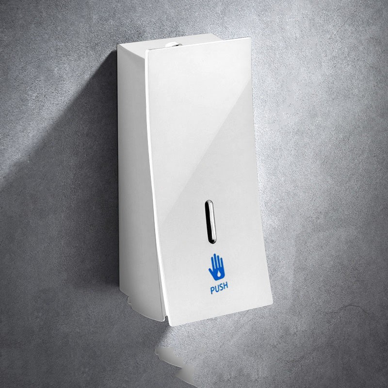 Настінний механічний дозатор для рідкого мила (ручний прес)