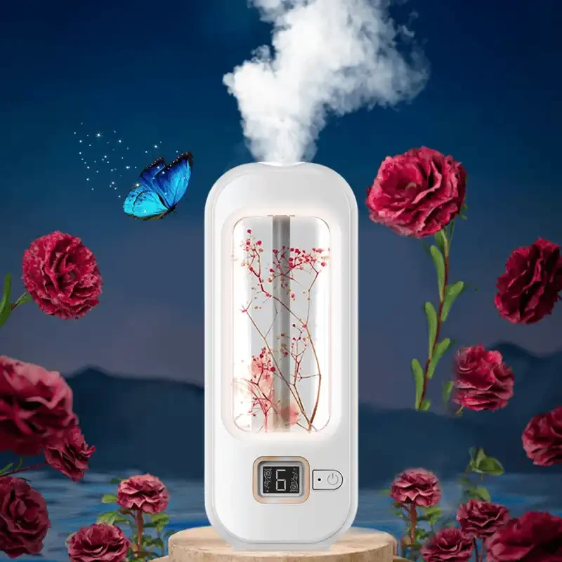 Автоматичний настінний аромадифузор з дисплеєм (USB, 70 мл) + можливість вибору ефірної олії