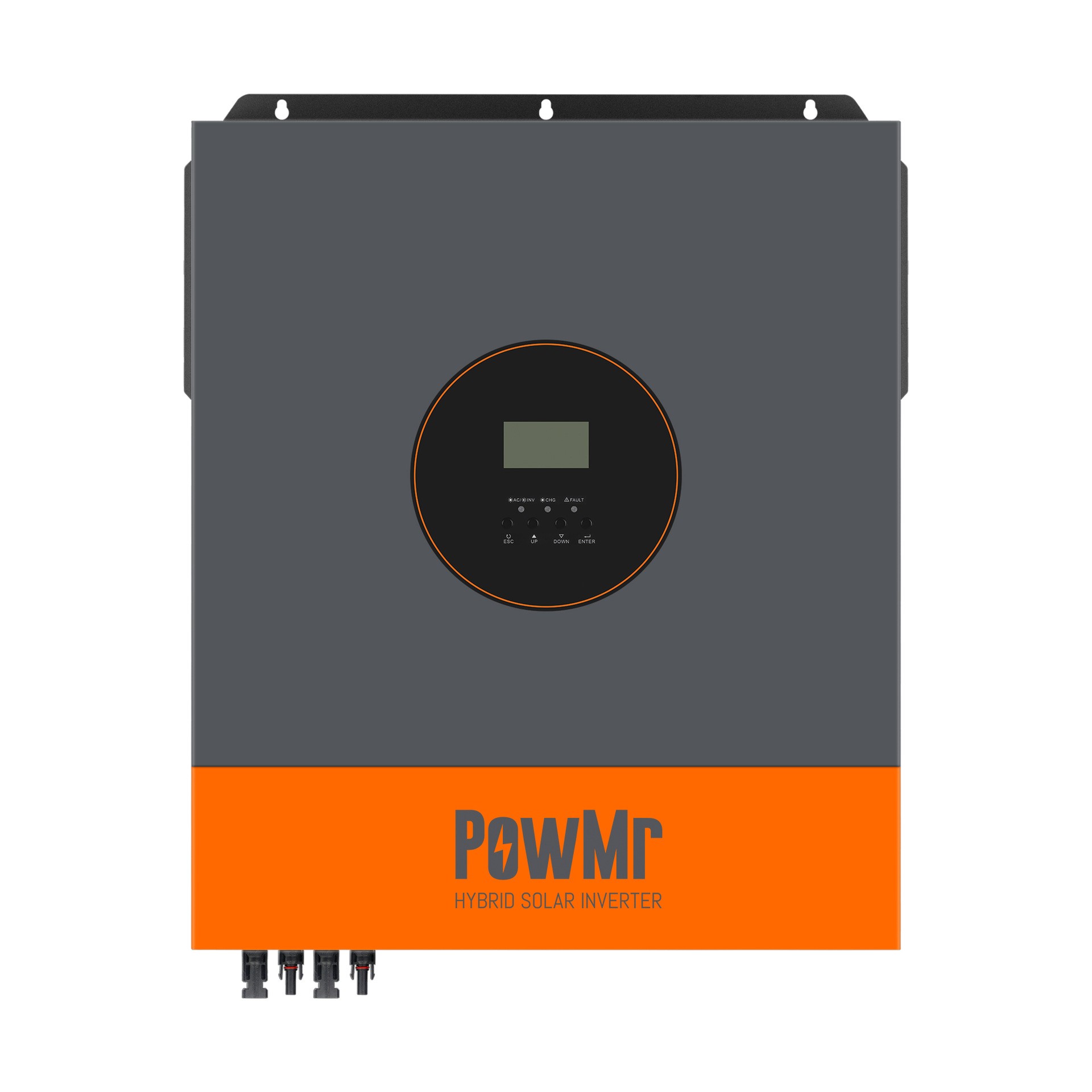 Гібридний сонячний інвертор Powmr 11 кВт 48V з паралельним підключенням та 380В для автономних систем