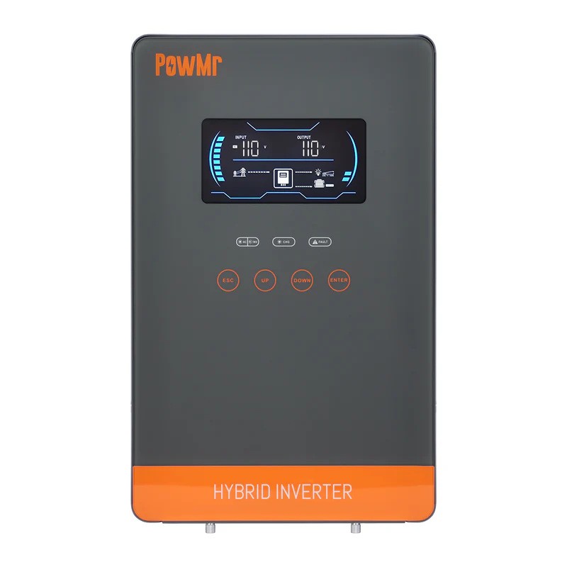 PowMr 4000W 110V автономний сонячний інвертор All-in-One для систем накопичення енергії