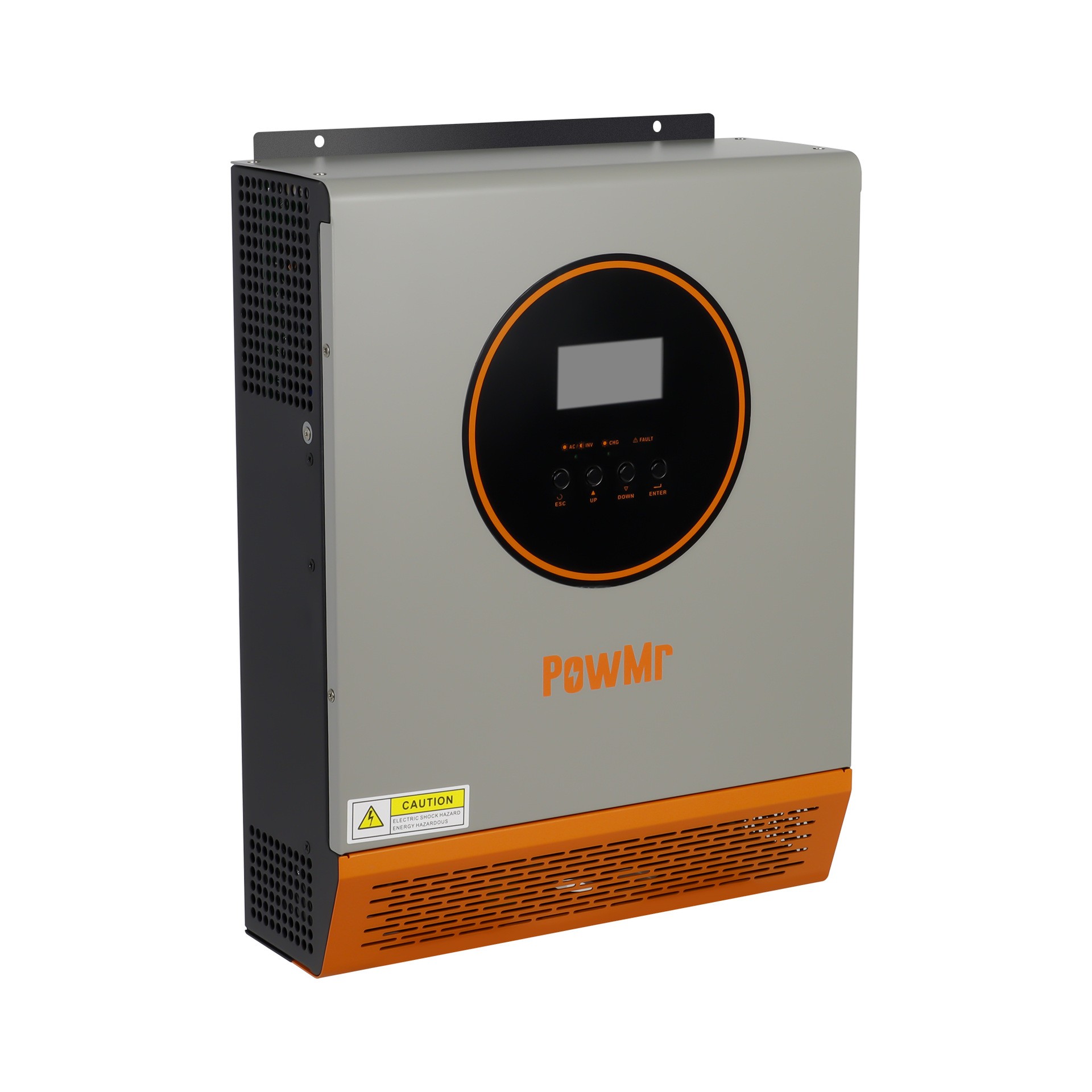 Гібридний сонячний інвертор Powmr 2400W 110/120V All-in-One для дому та off-grid систем