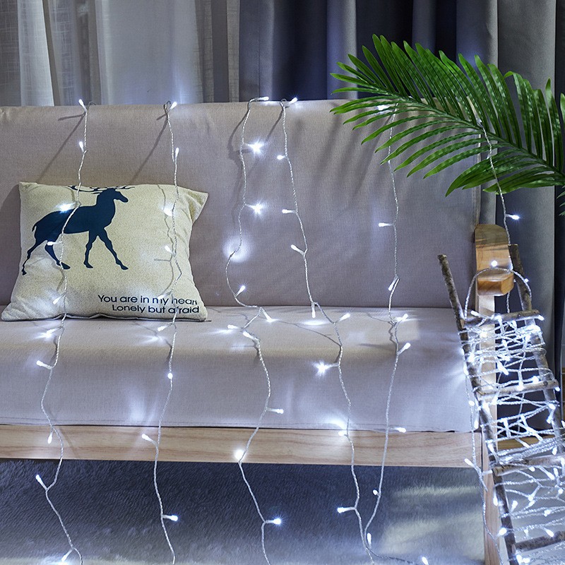 Гірлянда LED 24V Холодний білий на мідному дроті 20–100 м, 200–800 LED, без трансформатора, IP66