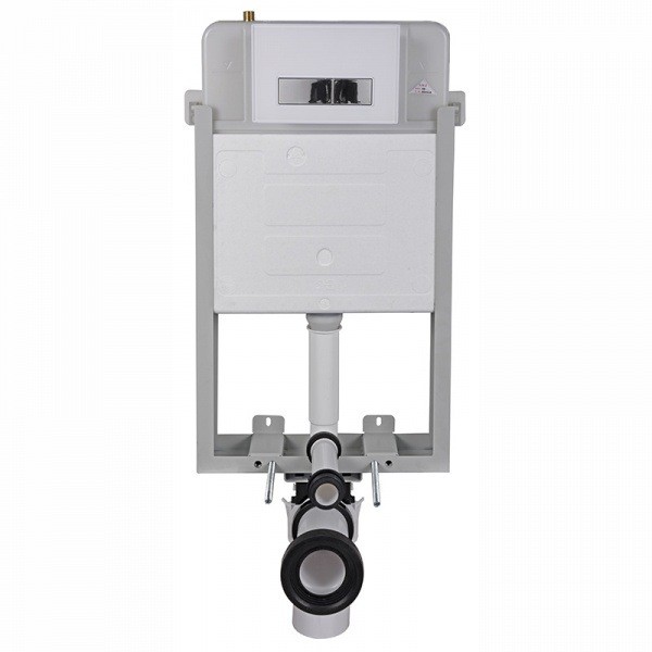 Інсталяція для підвісного унітазу Wanyuan G02-602 з бачком та кнопкою змиву 3/8 л, CE