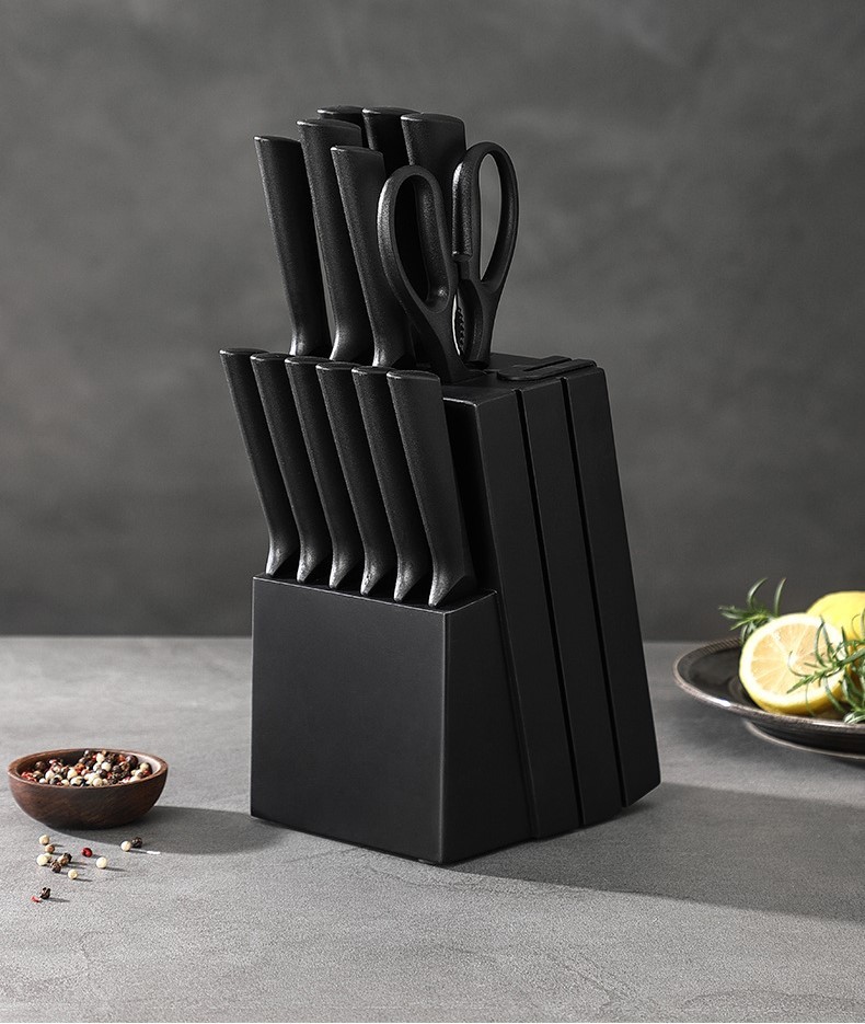 Великий набір кухонних ножів