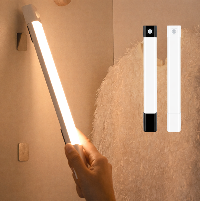 LED світильник з датчиком руху та магнітним кріпленням, 20 см