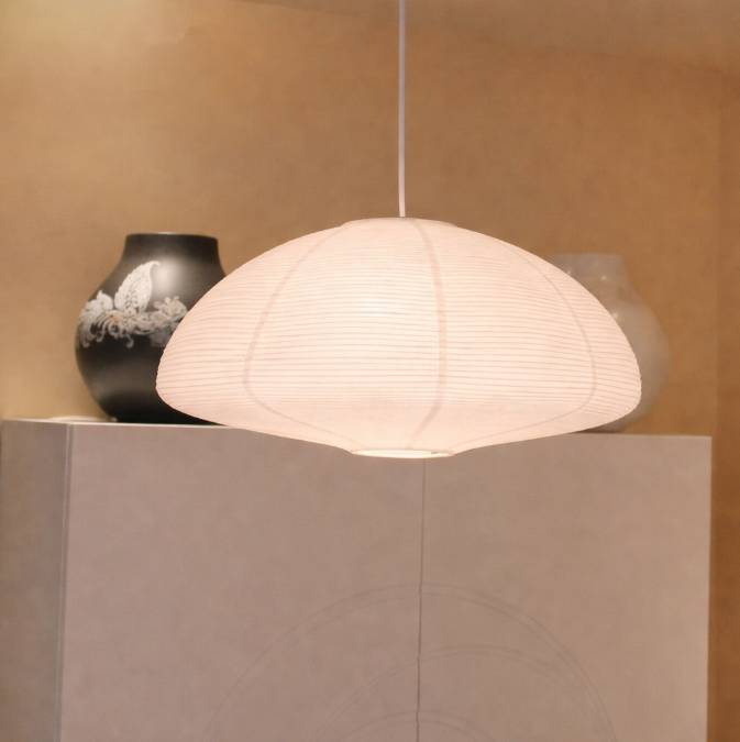 Паперовий ліхтар в японському стилі, креативний абажур, + патрон для лампи, +лампочка