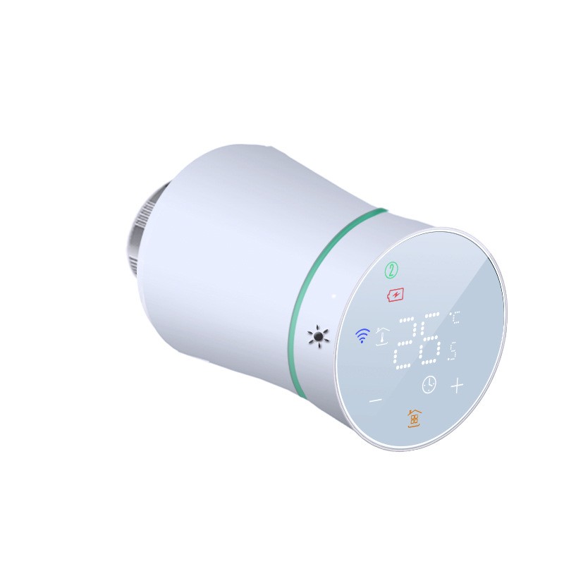 Термостат термоголовка на батарею ZigBee Tuya (BRT-100)