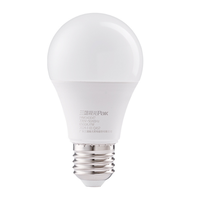 Енергоефективна LED лампа 4000K, тепле біле світло, 5W, 1 шт